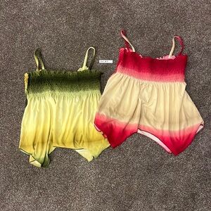 3/$20 Bundle! Cute medium tanks. Good condition